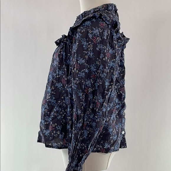 Sea New York Tilly Smocked Top, S - Picture 8 of 11